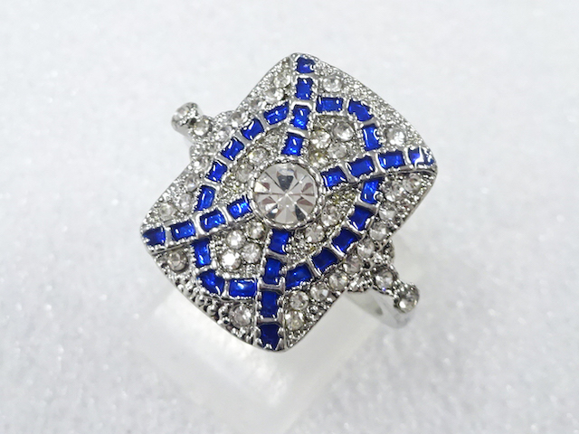 色石　指輪(18号)